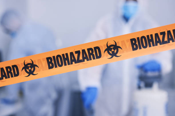 Professional Blood Cleanup technician working in Davenport, IA